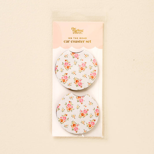 On the Road Car Coaster Set | Endless Daydream Cream