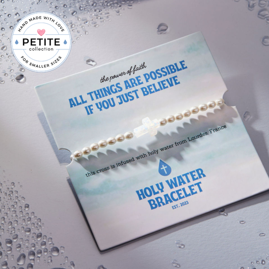 Petite Holy Water Bracelet | Pearl