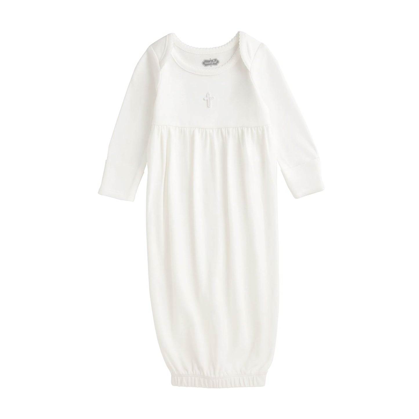 Cross Crochet Infant Gown