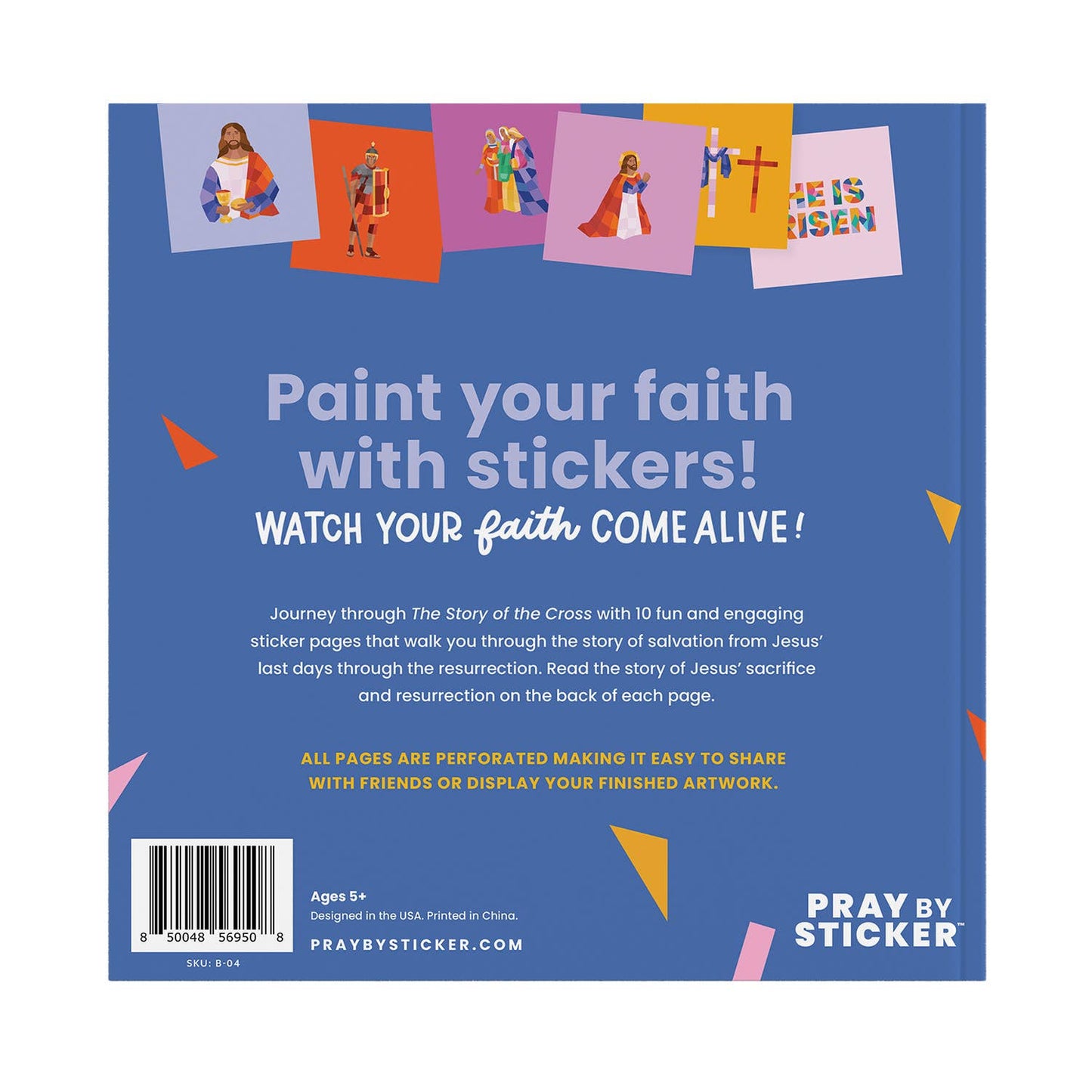 Pray by Sticker The Story of the Cross