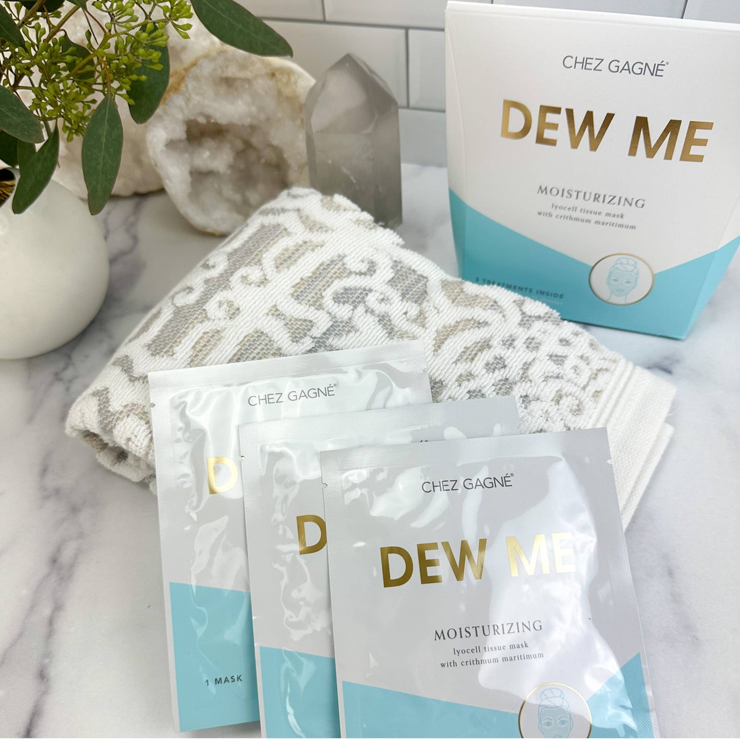 Dew Me Facial Sheet Masks | Boxed Set of 3