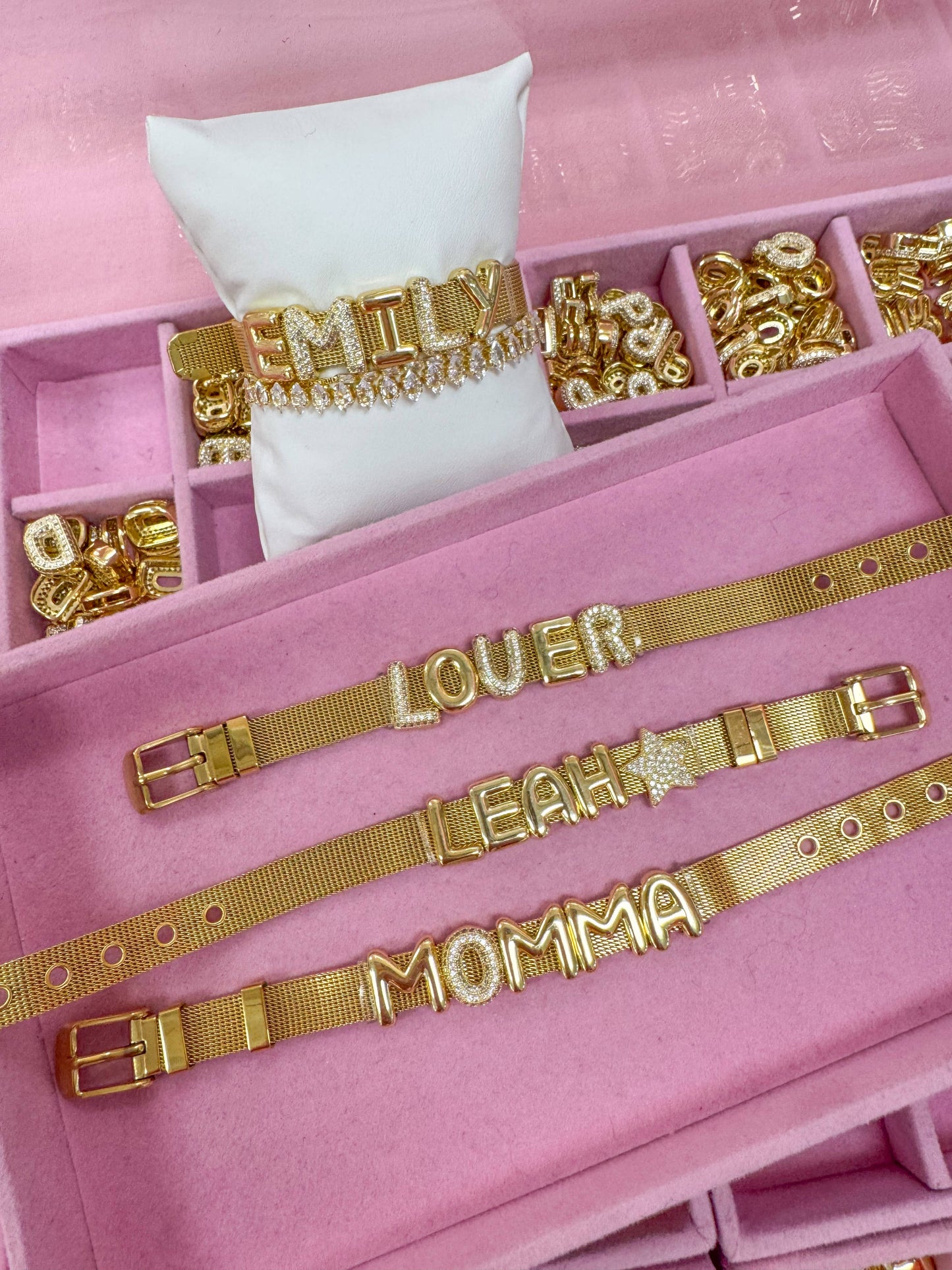 Slider Charm Bracelet | K-CZ