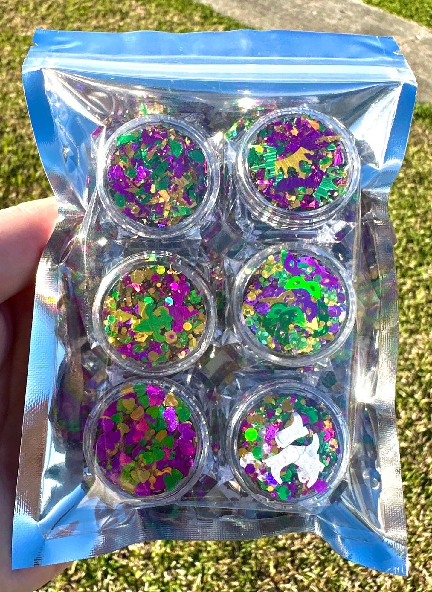 Mardi Gras Glitter Pack | #2
