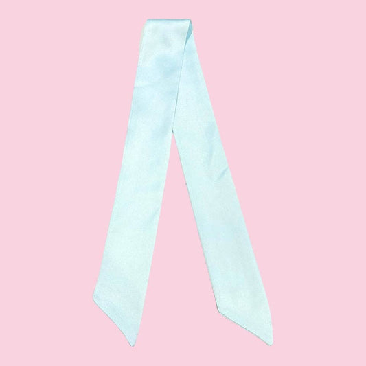 Light Blue Twilly Scarf | No Charm