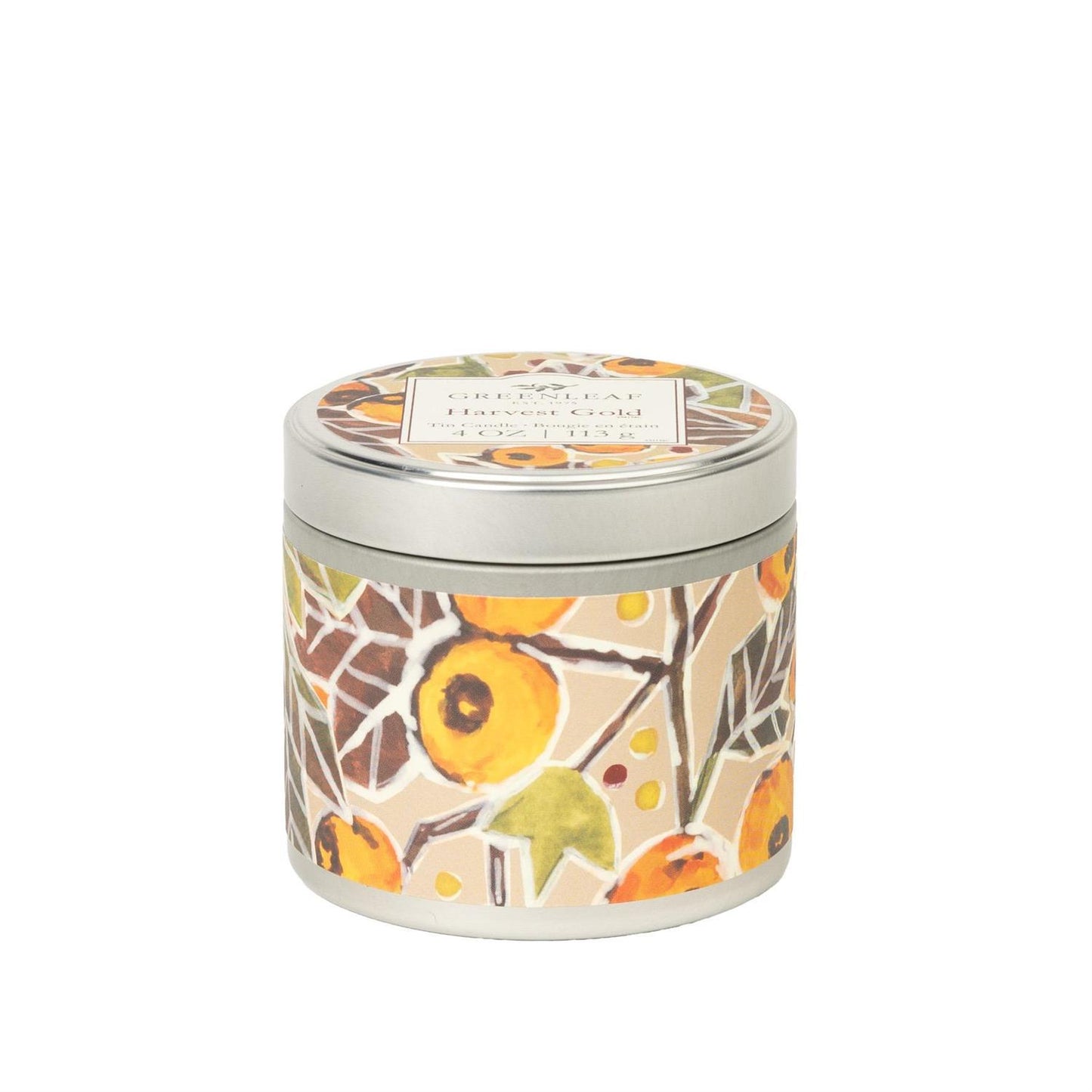 Harvest Gold Tin Candle | 4oz