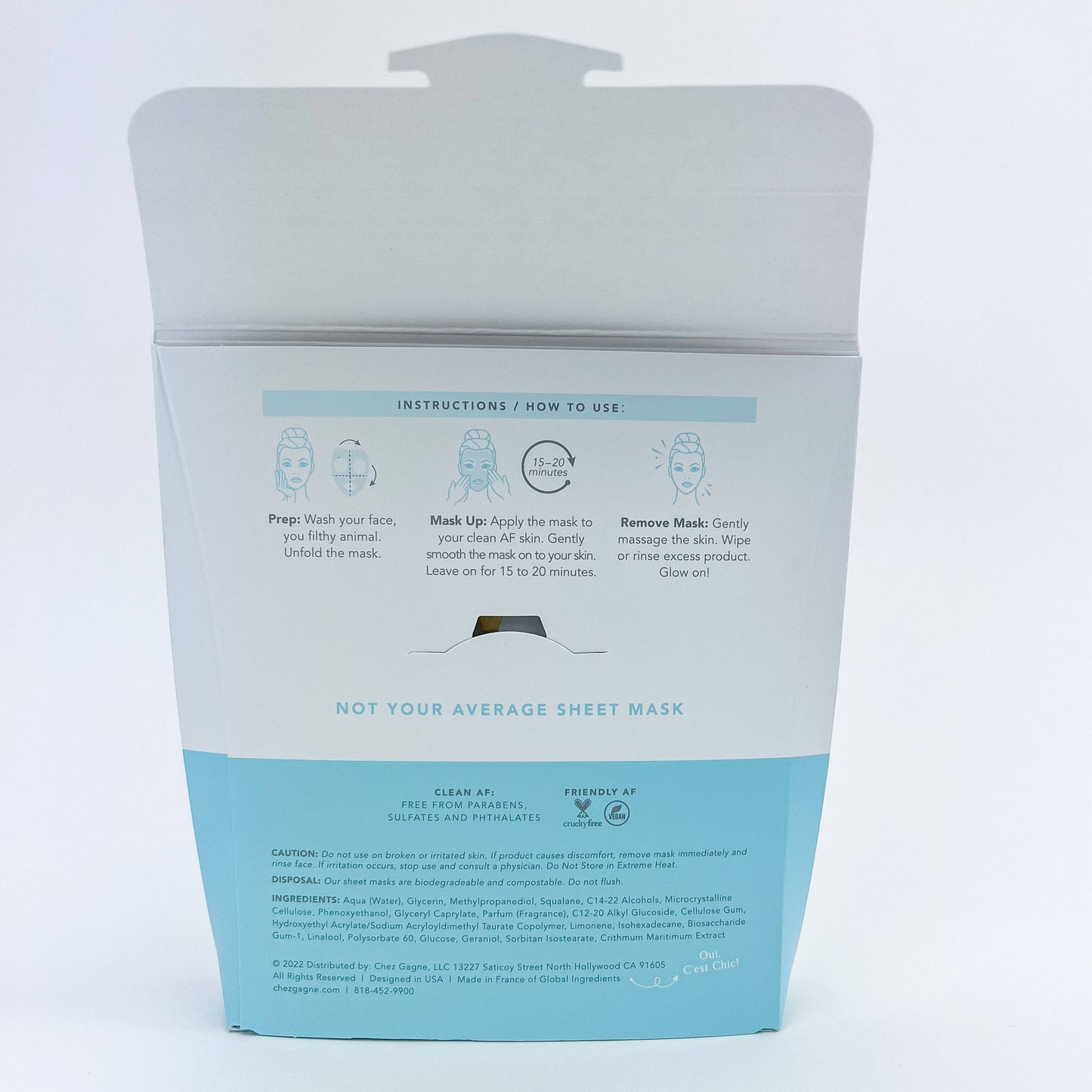 Dew Me Facial Sheet Masks | Boxed Set of 3