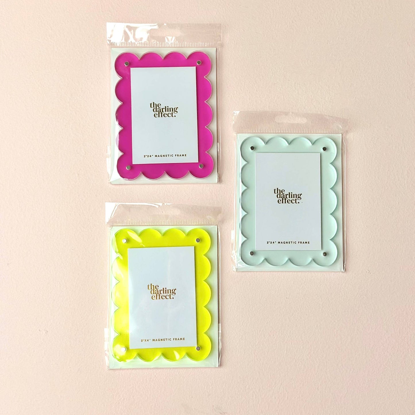 Mini Acrylic Picture Frame Magnet | Clear