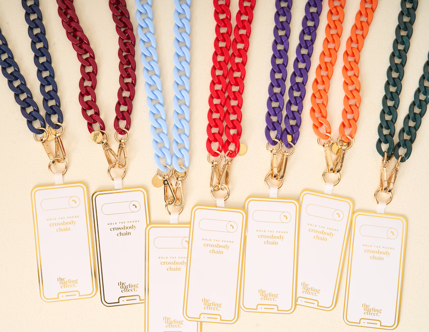 Hold the Phone Crossbody Chain | Light Blue