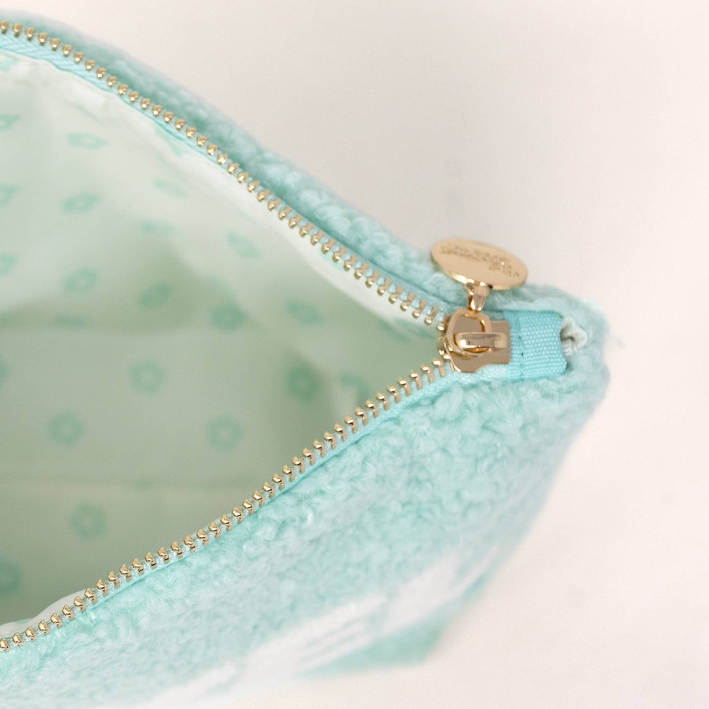 Aqua Teddy Pouch - Travel
