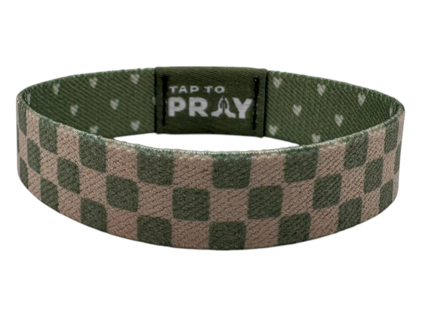 Versible Tap To Pray™ Wristband | Cottage & Tile: S