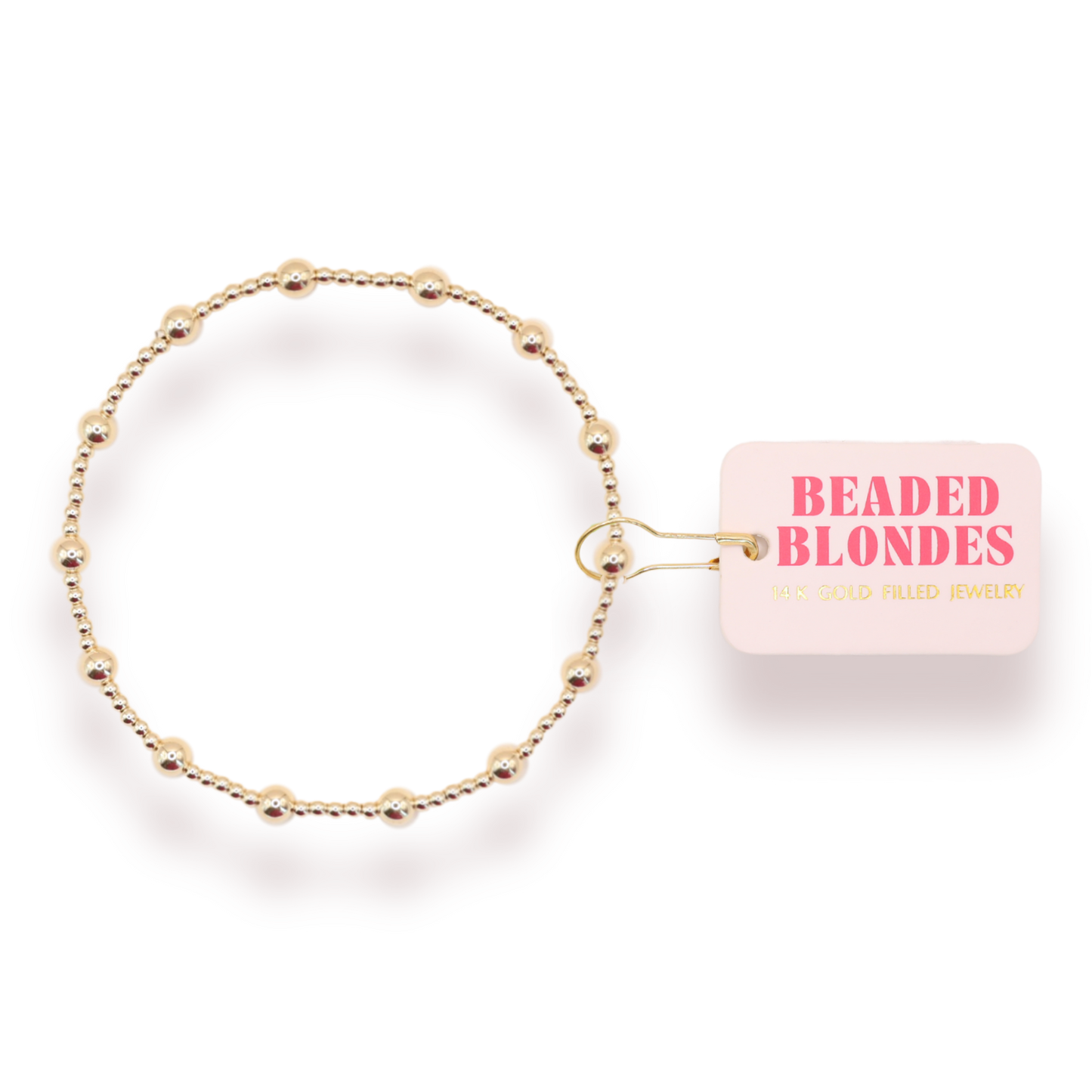 June Bracelet in Gold | Extended 7.25"