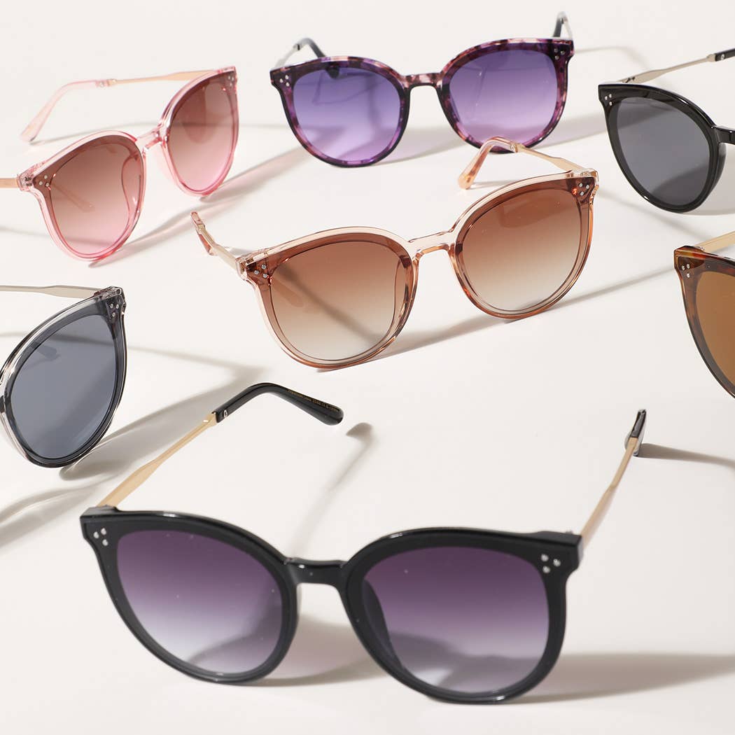 Round Shape Frame Sunglasses