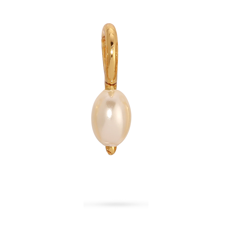 Charm Garden Pearl Charm | Gold