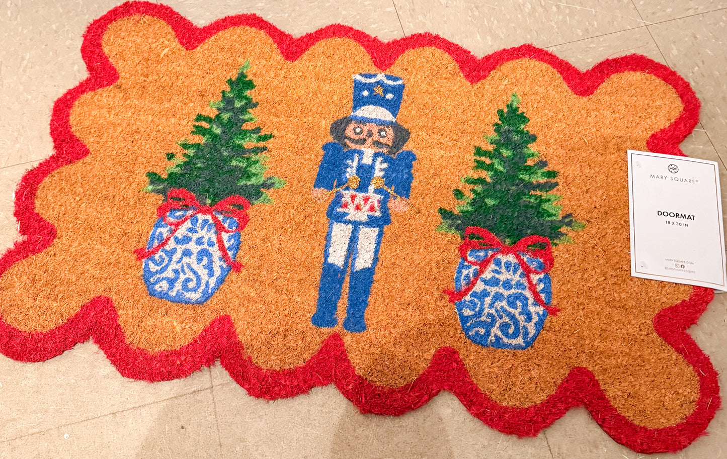 Merry Marchers Door Mat