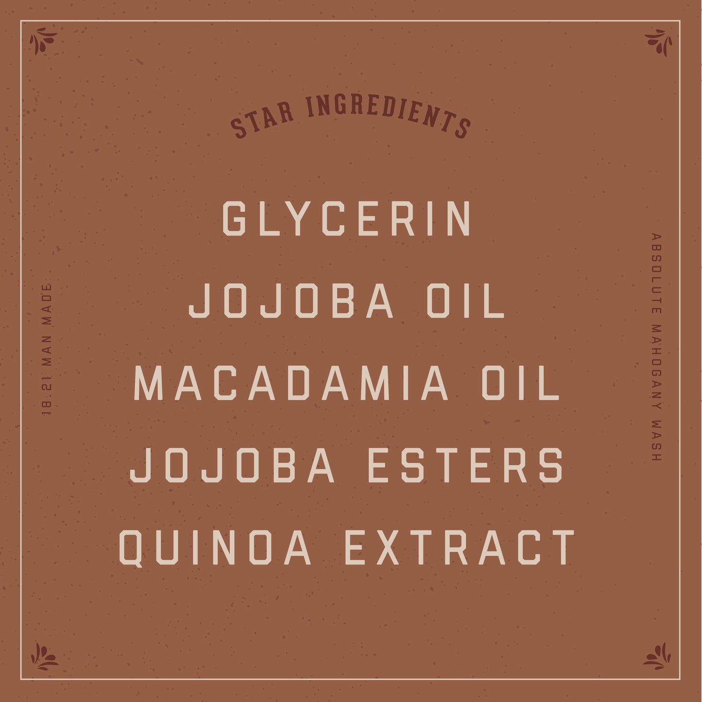 Man Made Wash | 18 oz Absolute Mahogany