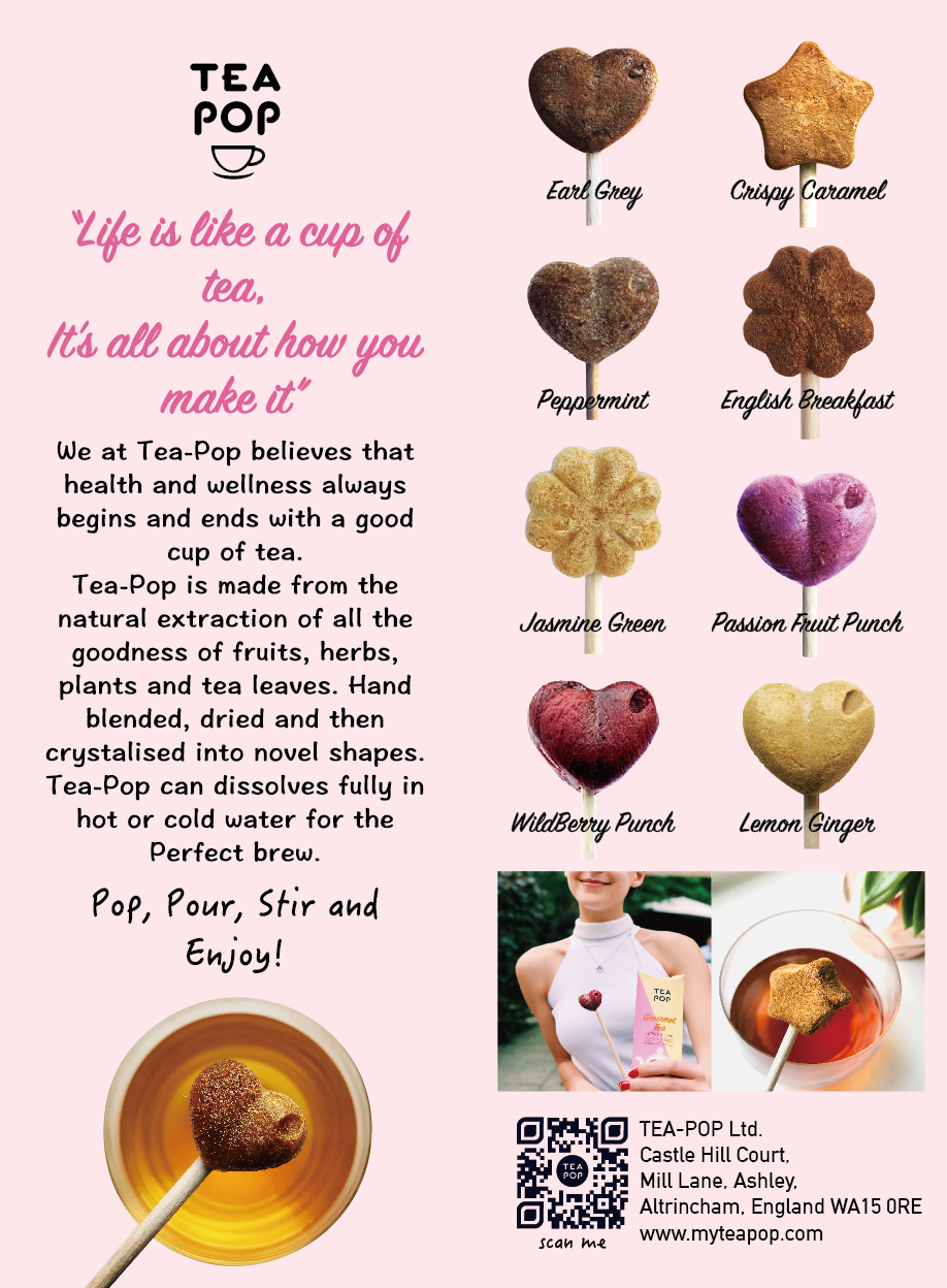 WildBerry Punch Gourmet TEA on-a-stick!