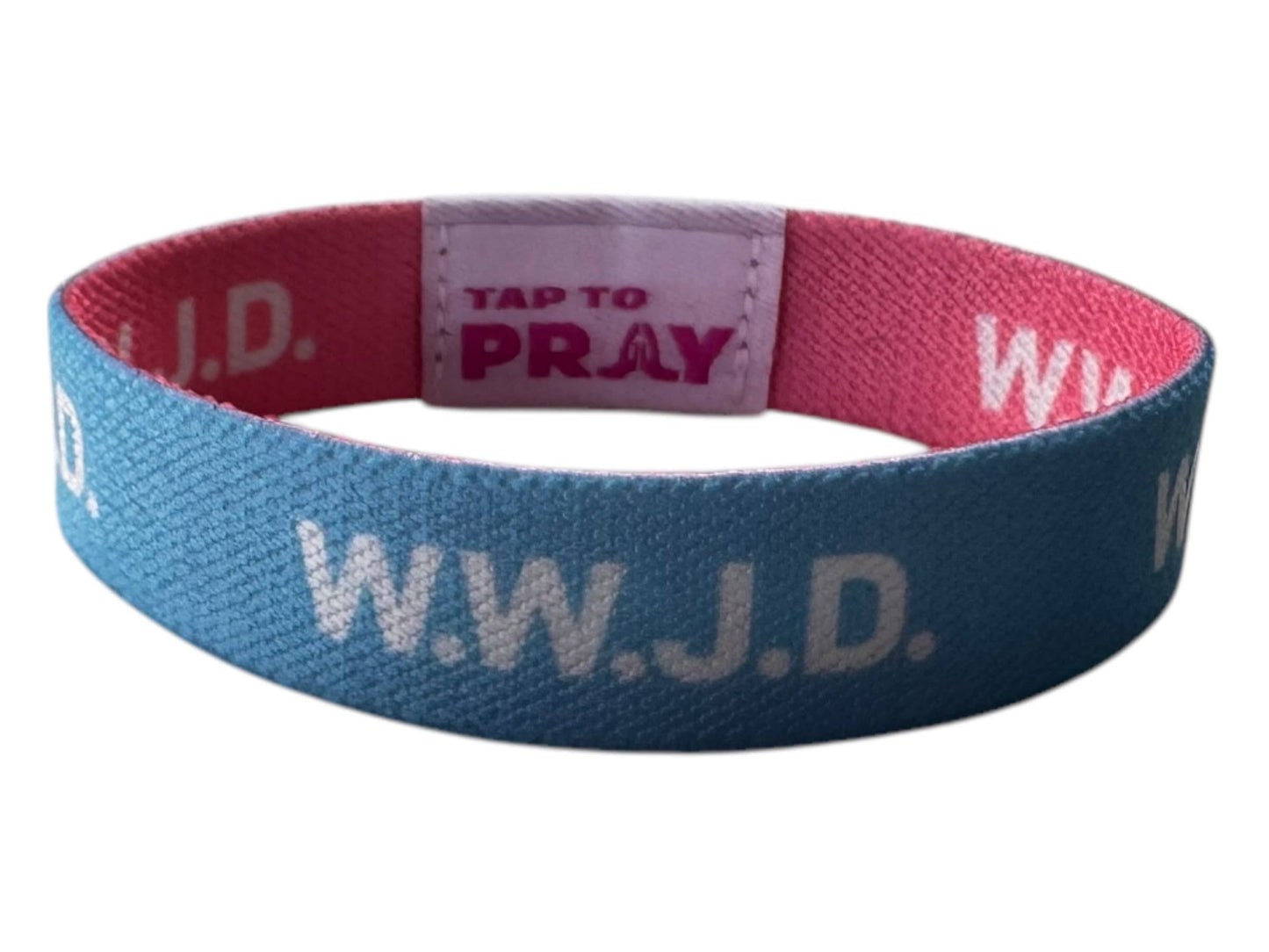 Versible Tap To Pray™ Wristband XS | Blue/Pink