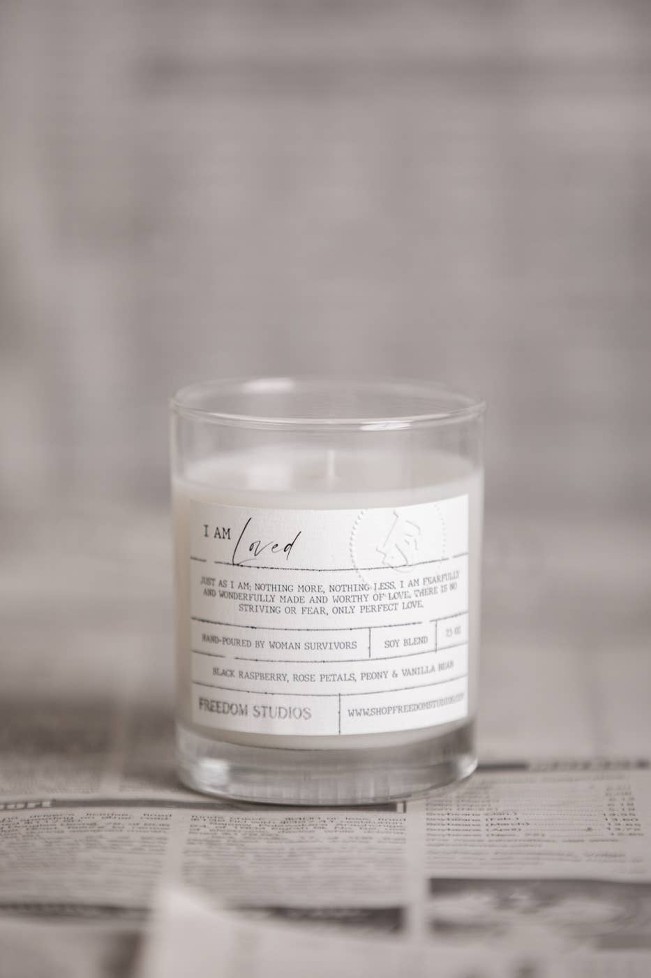 I AM Loved Candle | 7.5 oz