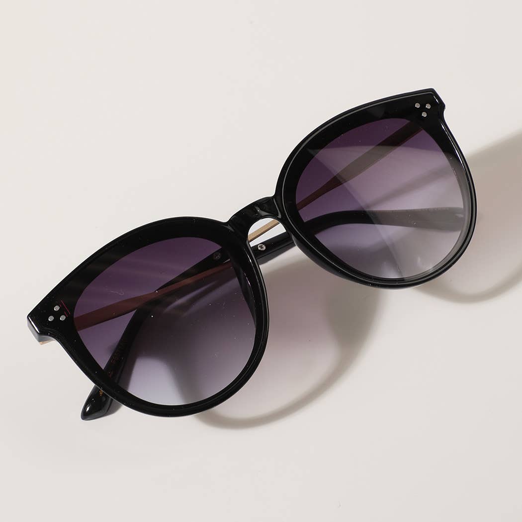 Round Shape Frame Sunglasses