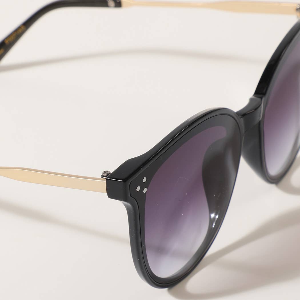 Round Shape Frame Sunglasses