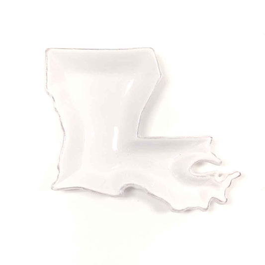 Louisiana Shaped Tidbit Dish | 6"