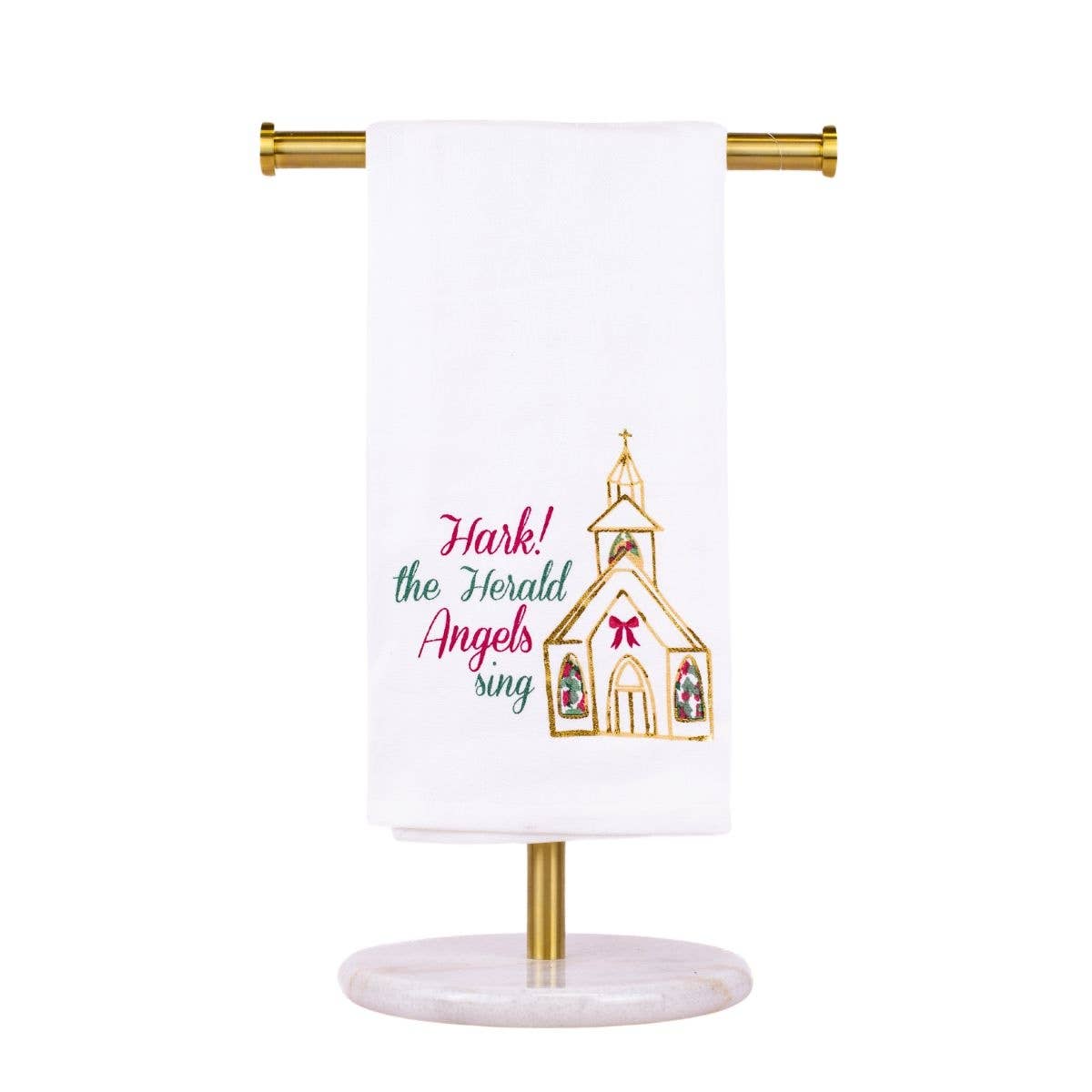 Hark the Herald Hand Towel