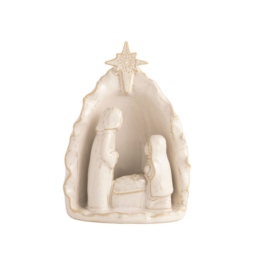 Glazed Stoneware Nativity