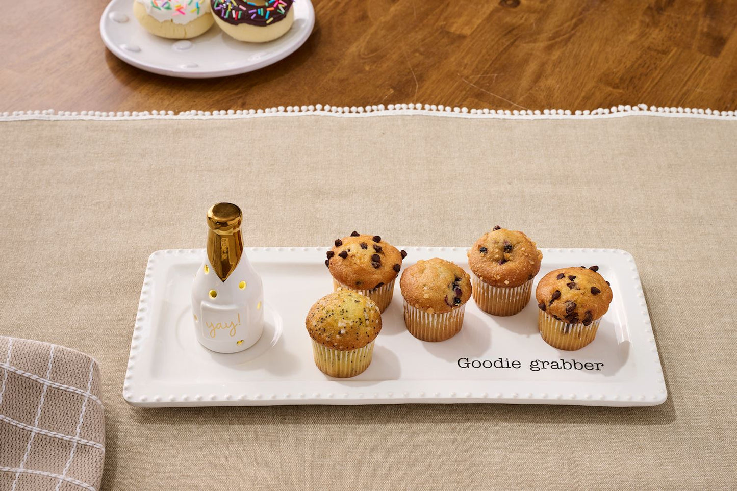 Light-Up Sitter Ceramic Tray