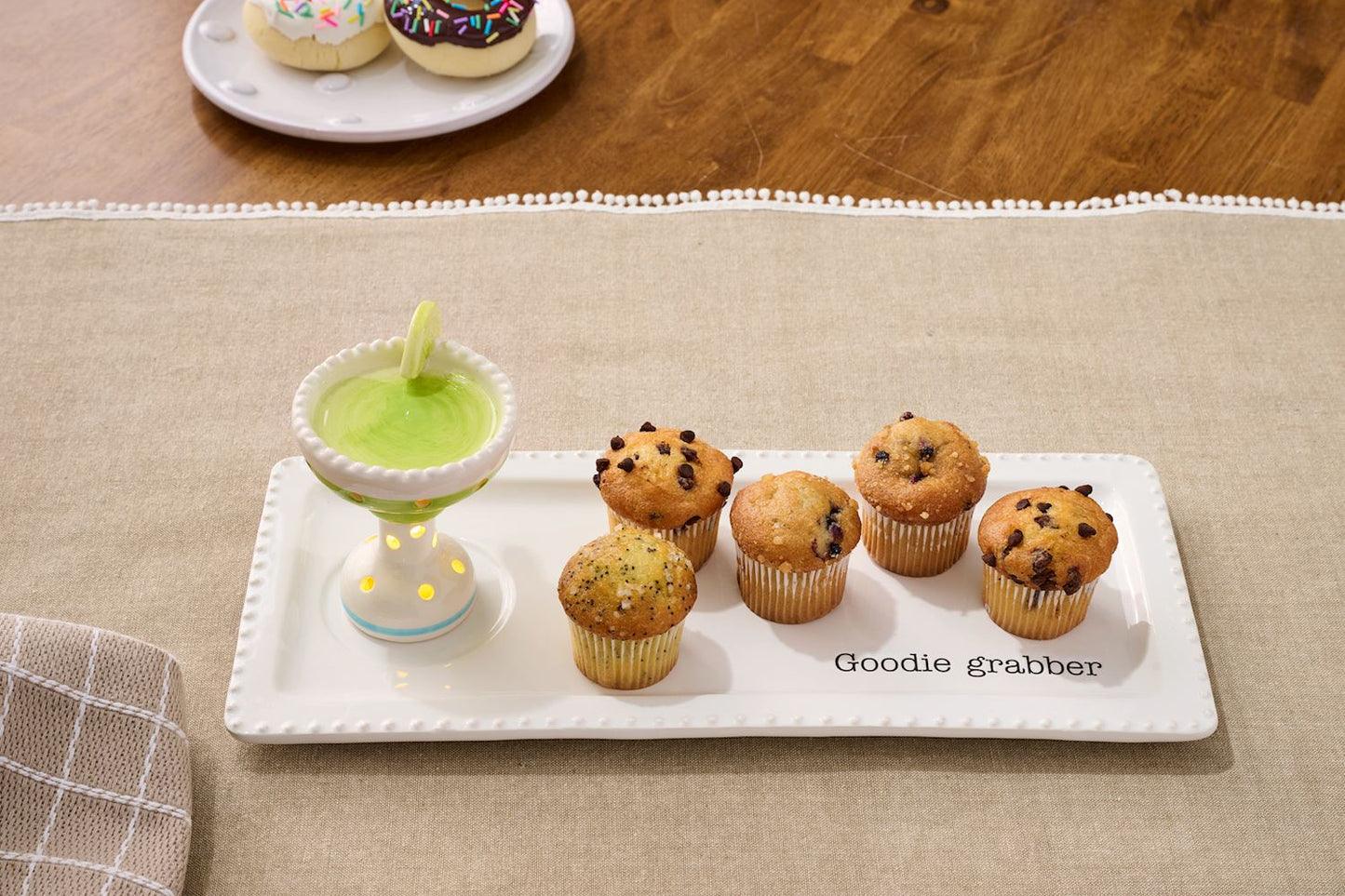 Light-Up Sitter Ceramic Tray