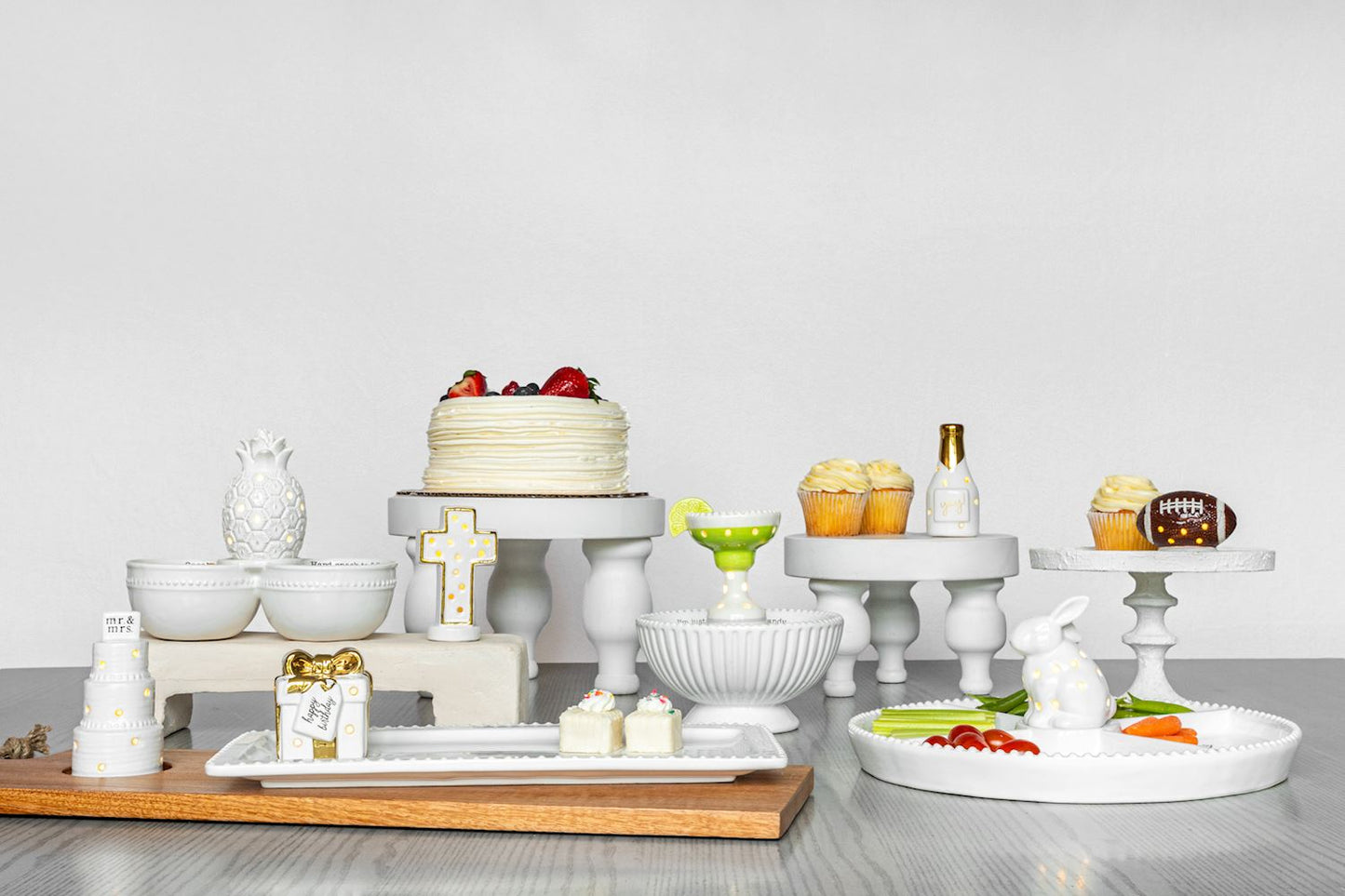 Light-Up Sitter Ceramic Tray
