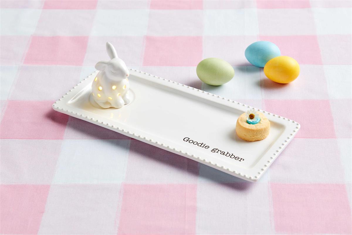 Light-Up Sitter Ceramic Tray
