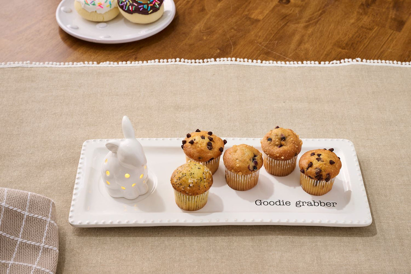 Light-Up Sitter Ceramic Tray