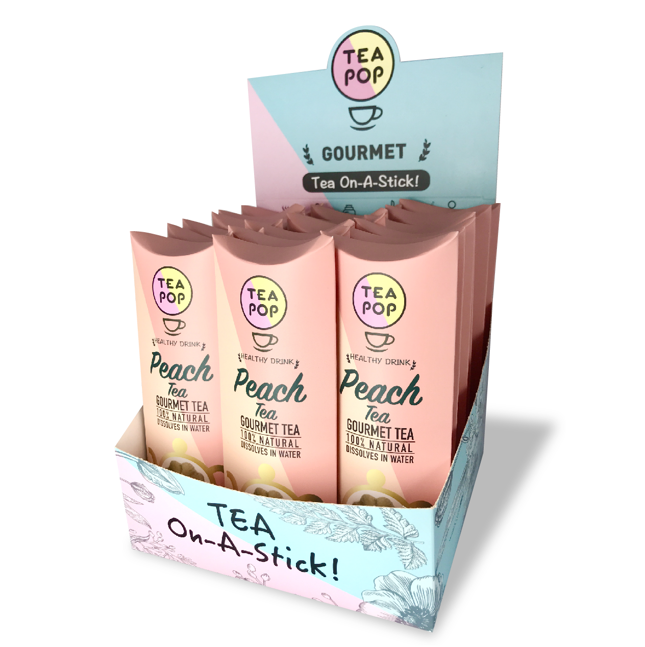 Peach TEA on-a-stick!