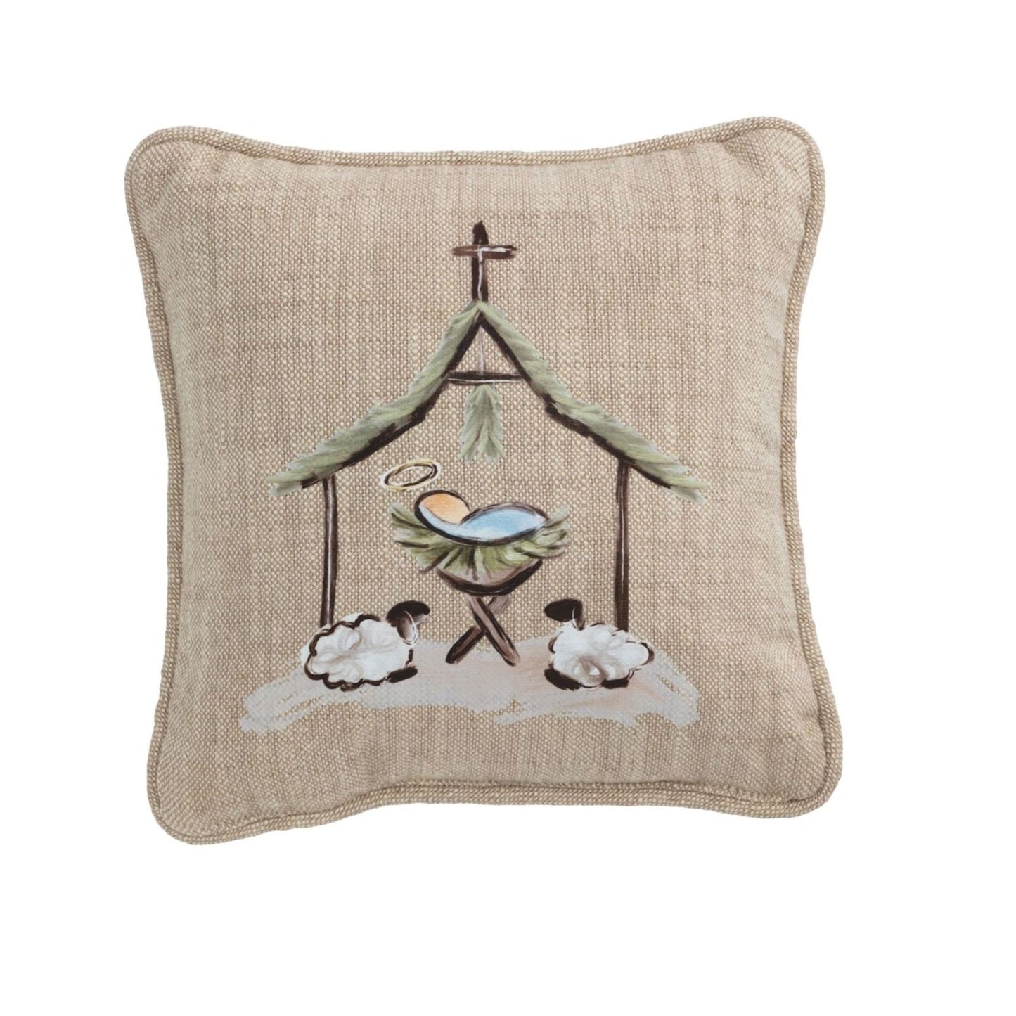 Nativity Mini Pillow