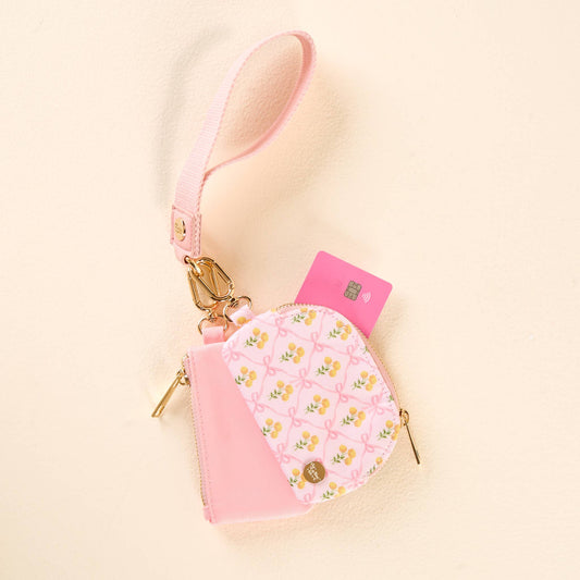 Dynamic Duo Pouch Wristlet | Marigold Lane Pink