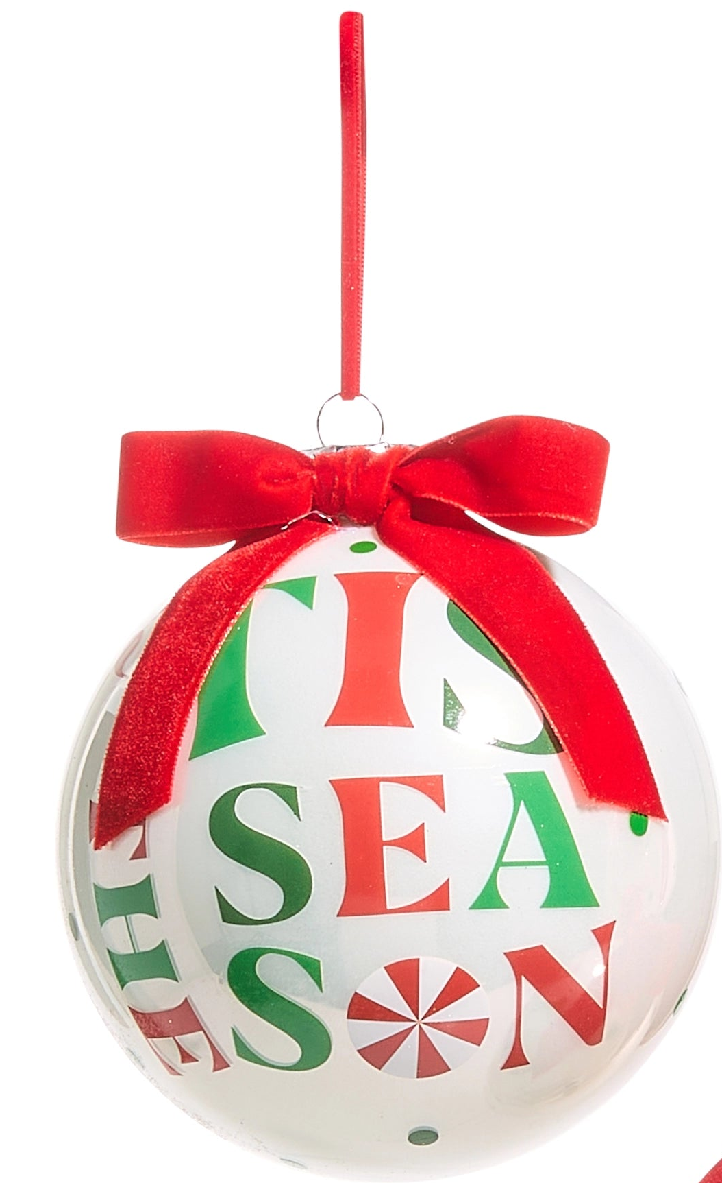 5" Peppermint Merrymaking Ornament