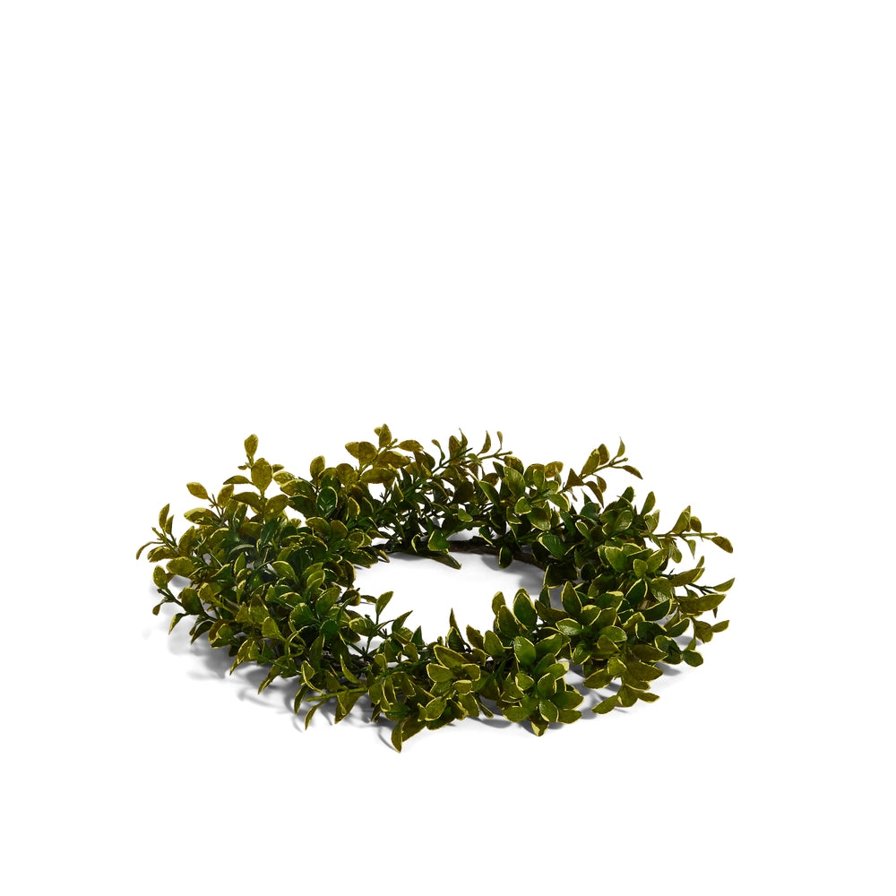 Boxwood Candle Ring | 12"
