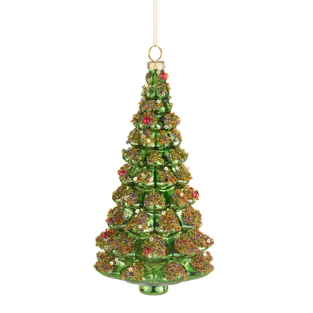 Green Christmas Tree Ornament
