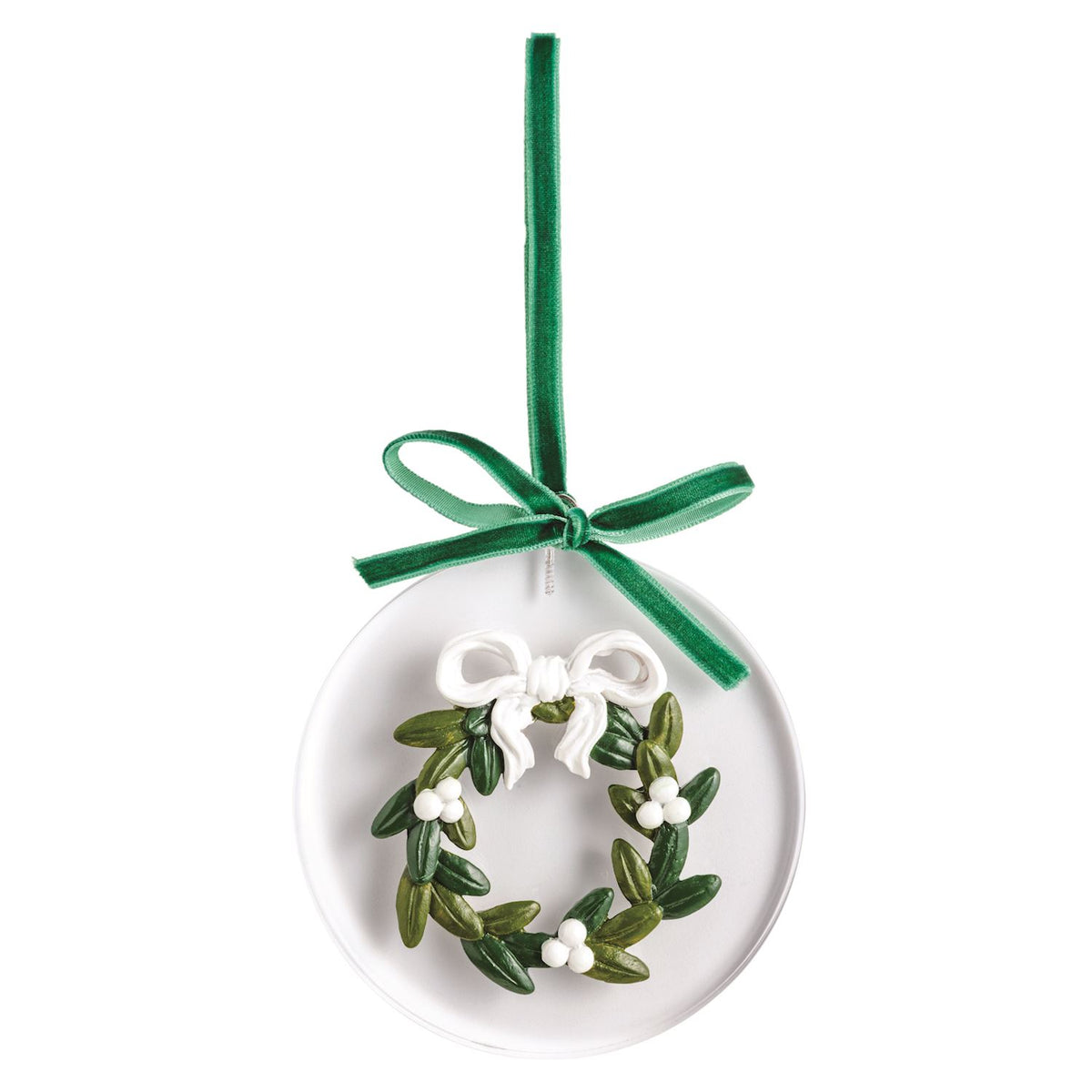 White Christmas Acrylic Ornament