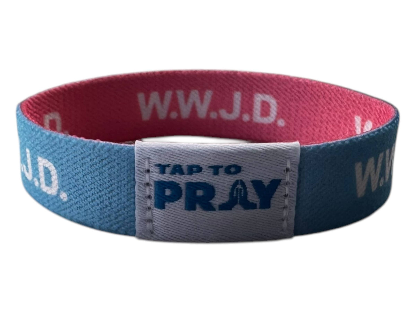 Versible Tap To Pray™ Wristband XS | Blue/Pink