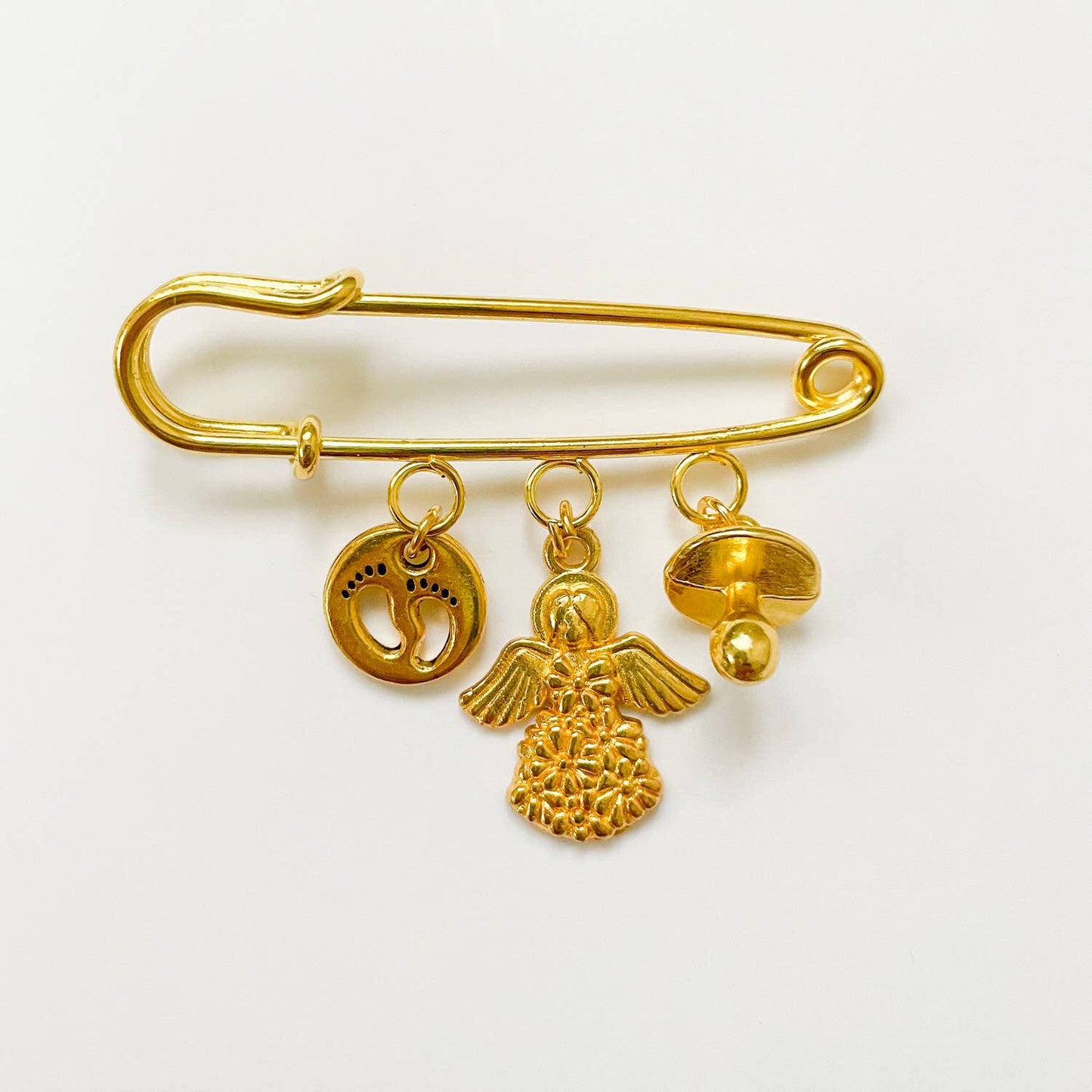 Guardian Angle Lapel Pin | 3 charms