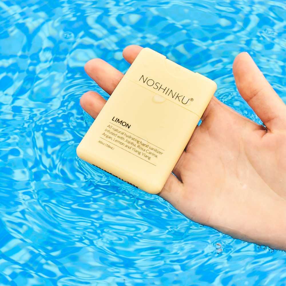 Lemon Ylang-Ylang Moisturizing Pocket Sanitizer | Refillable