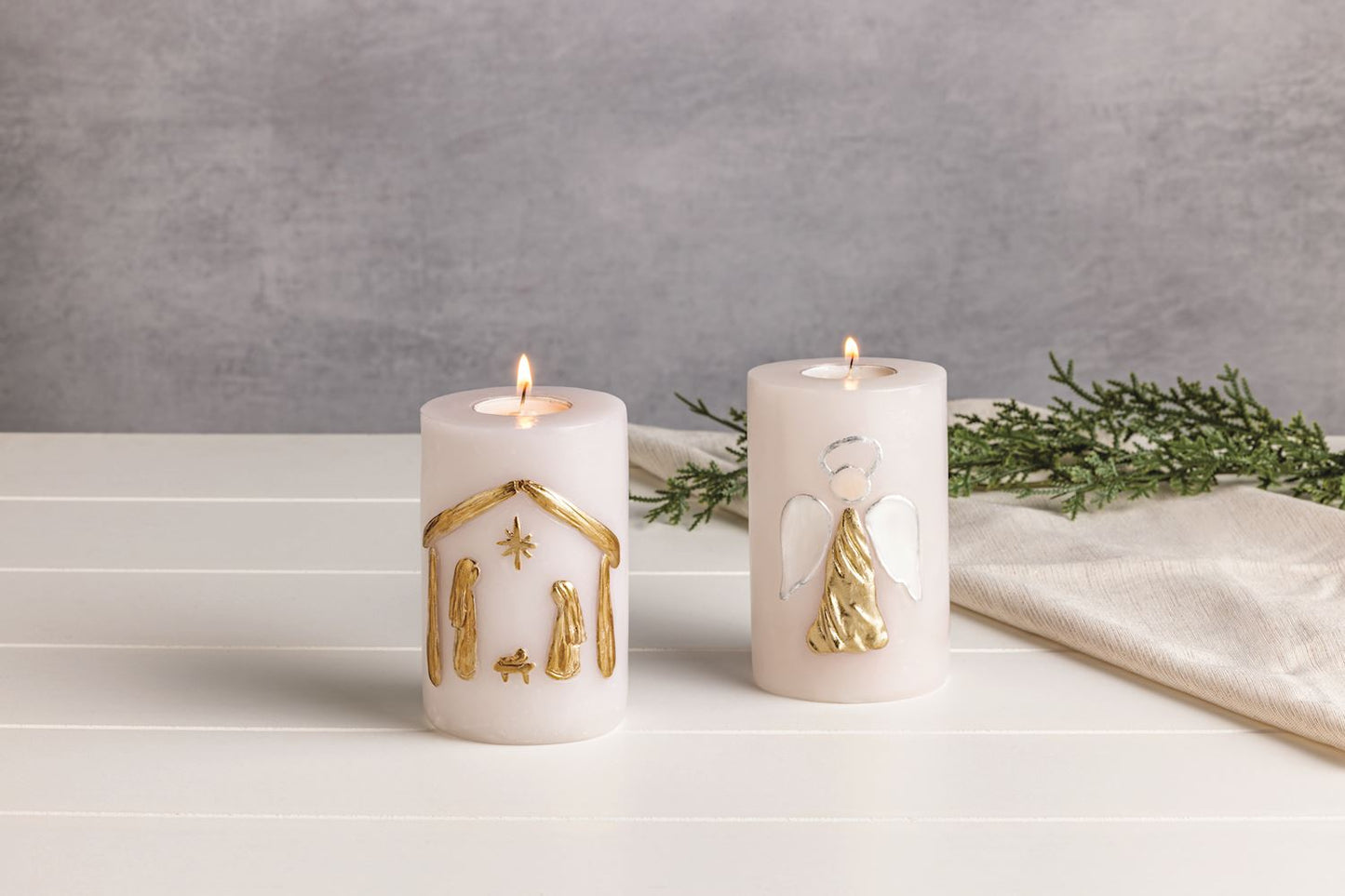Gold Infini-tea Candle