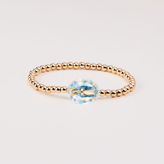 Holy Water Miraculous Bracelet | Yellow Gold