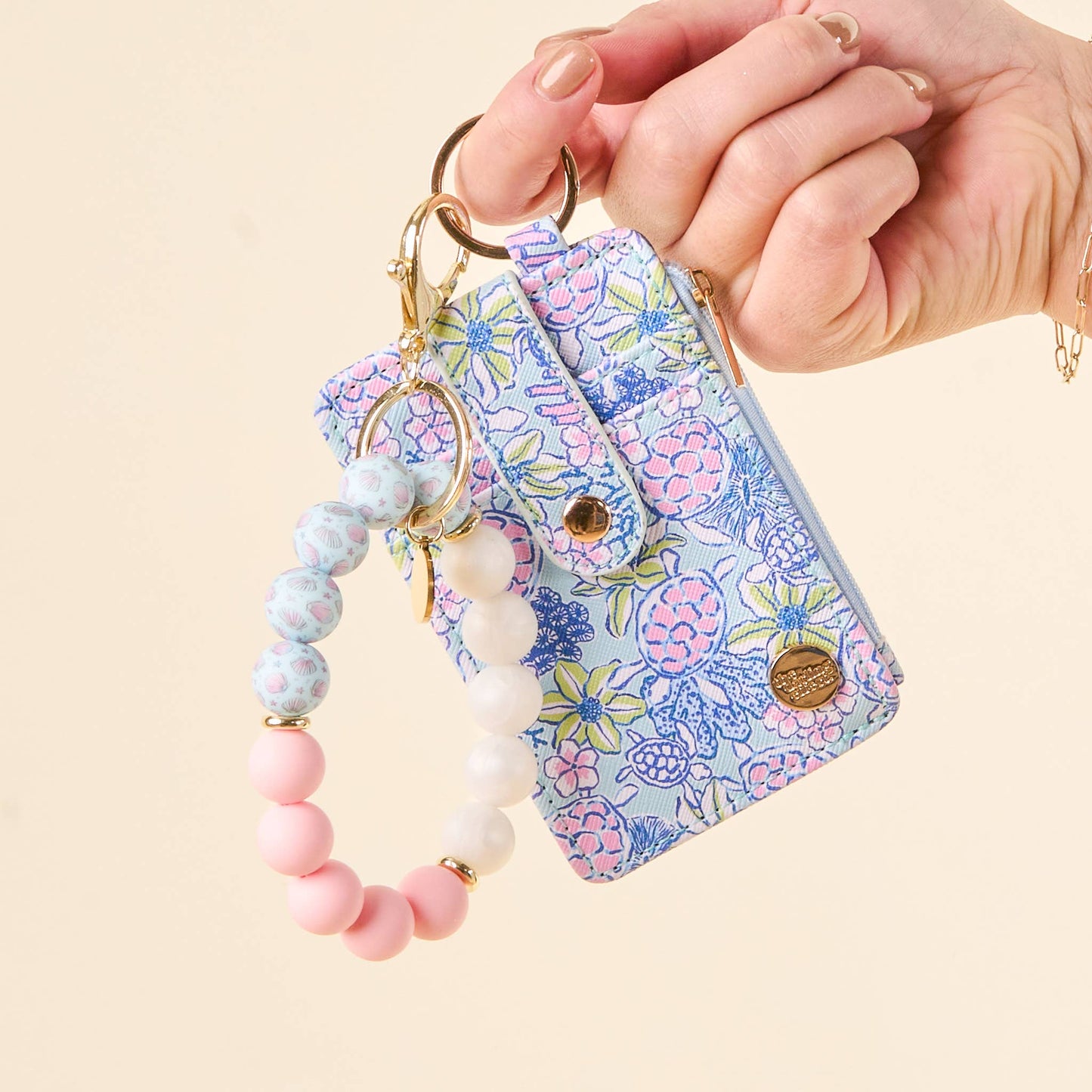 Hands-Free Keychain Wristlet | Tidal Treasure