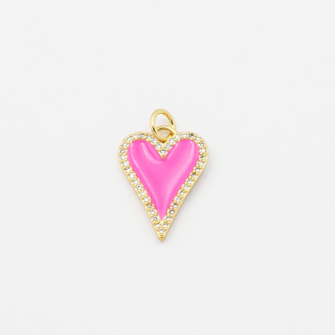 Pink Heart Charm