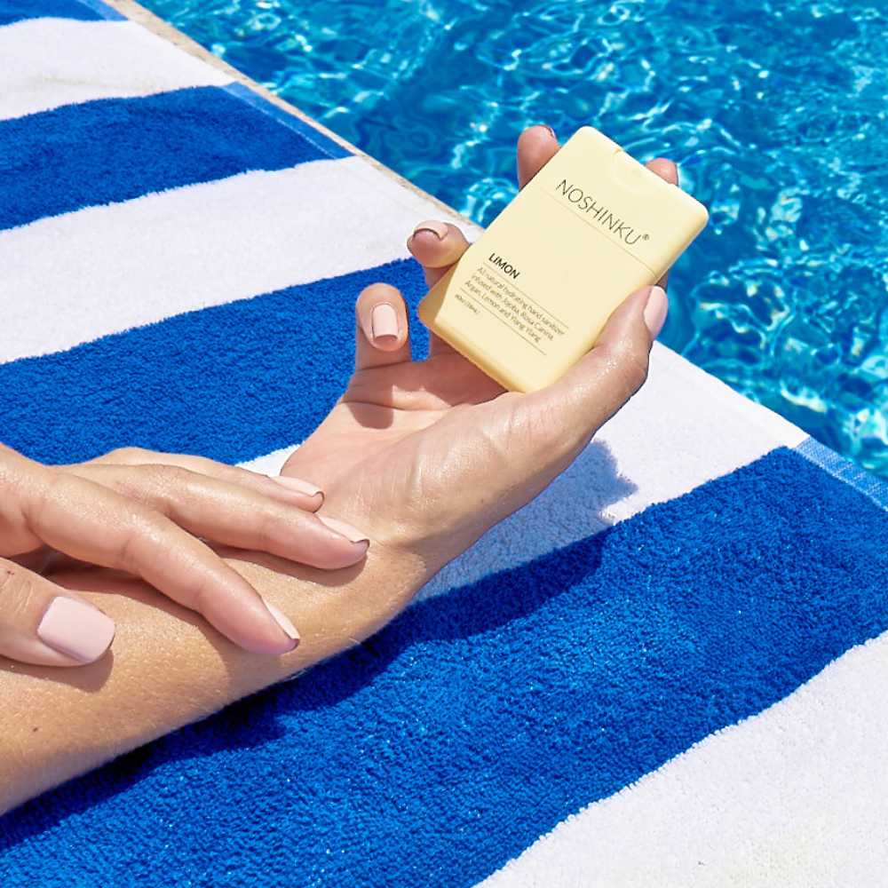 Lemon Ylang-Ylang Moisturizing Pocket Sanitizer | Refillable