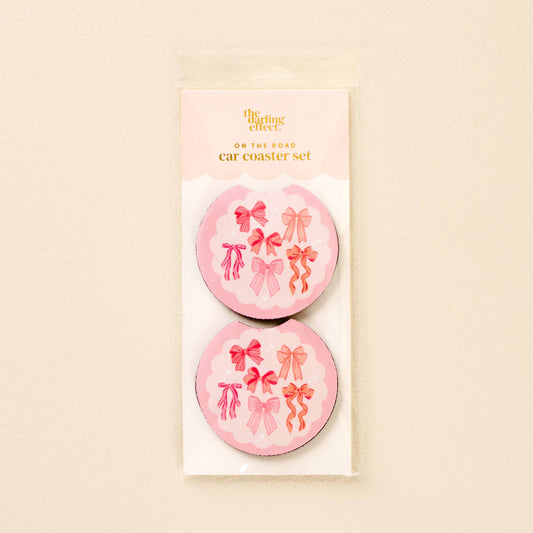 On the Road Car Coaster Set | Blushing Bows