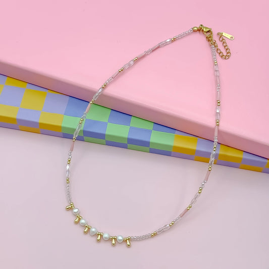 Princess Pearls Beads Necklace