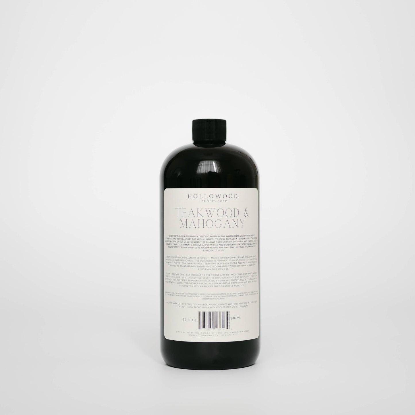 Teakwood & Mahogany Luxury Liquid Laundry Detergent | 16oz